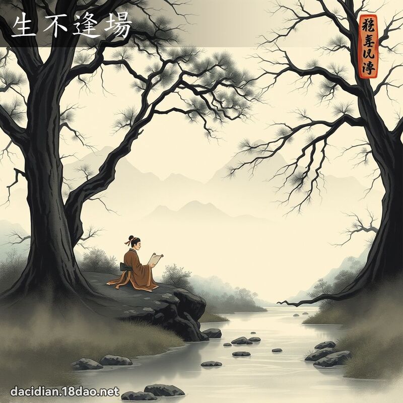 生不逢场 配图