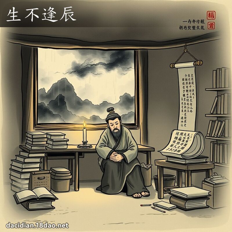 生不逢辰 配图