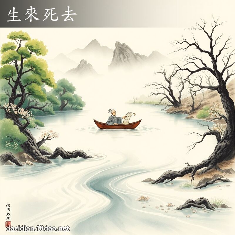 生来死去 配图