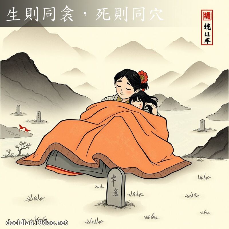 生则同衾,死则同穴 配图