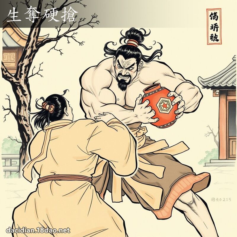 生夺硬抢 配图