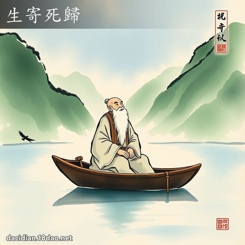生寄死归 配图