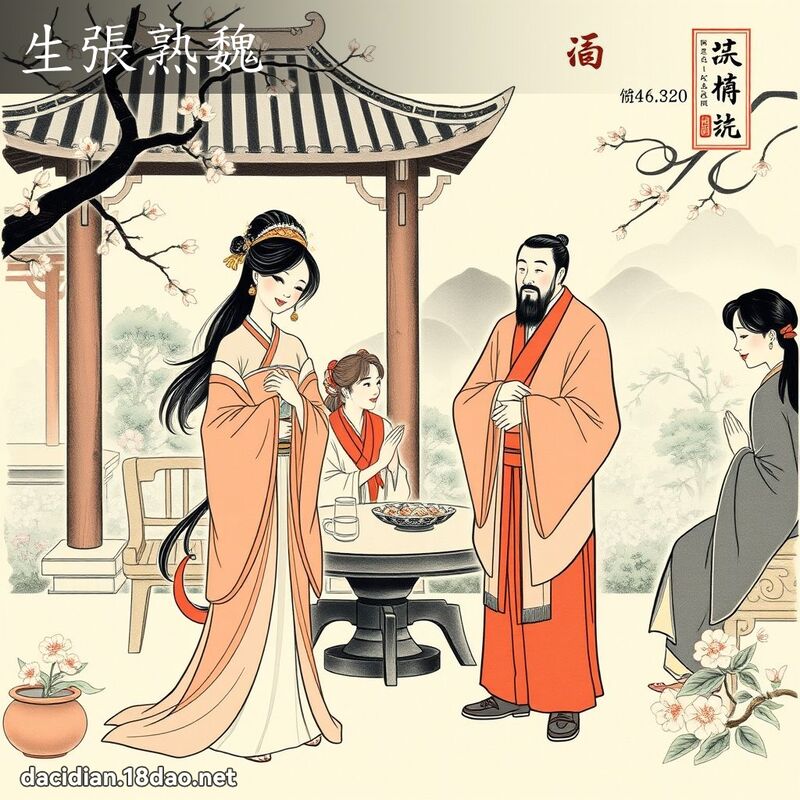 生张熟魏 配图