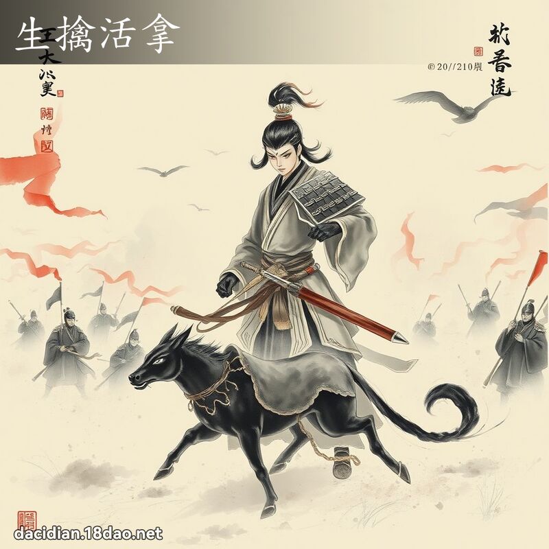 生擒活拿 配图