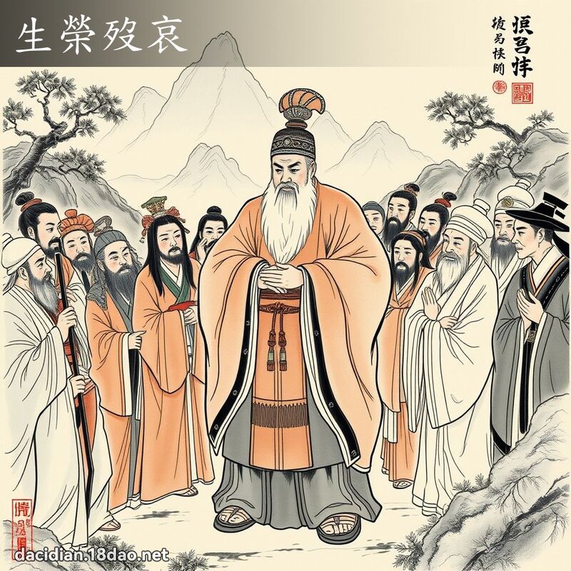 生荣歿哀 配图