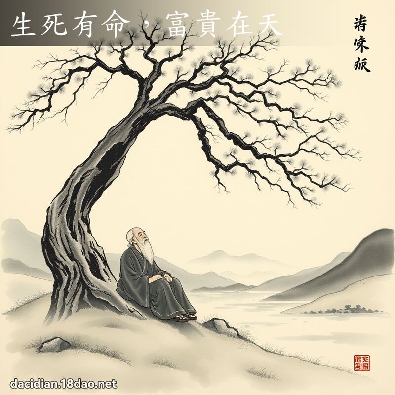 生死有命,富貴在天 配图