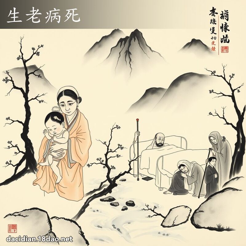 生老病死 配图