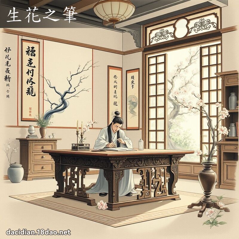 生花之筆 配图