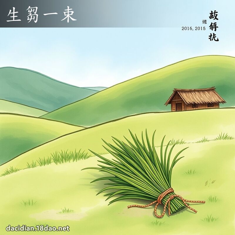 生芻一束 配图