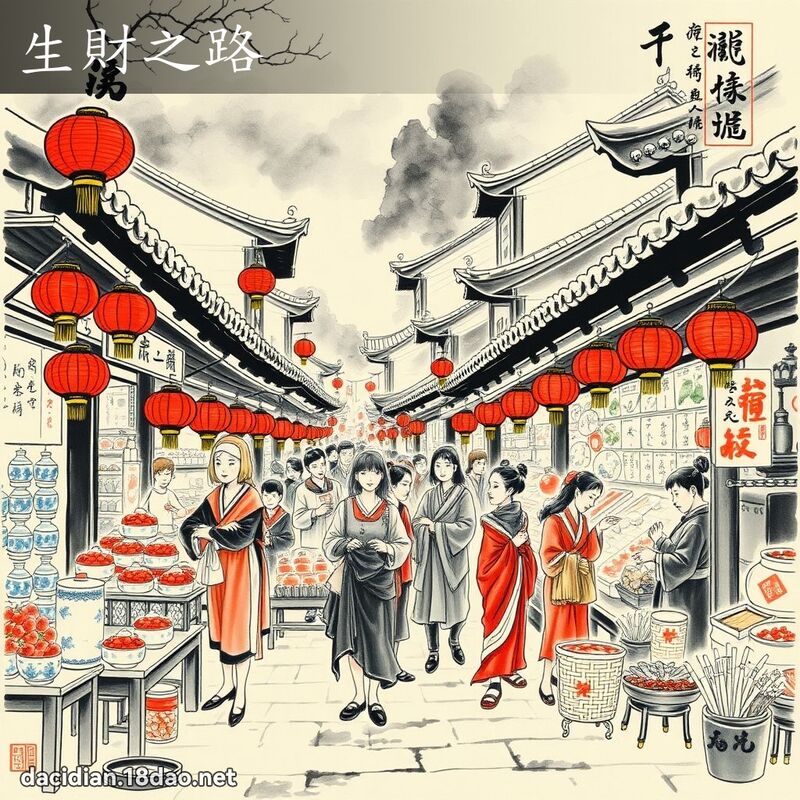 生財之路 配图