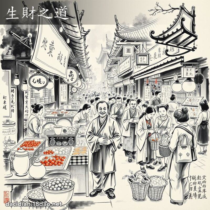 生財之道 配图