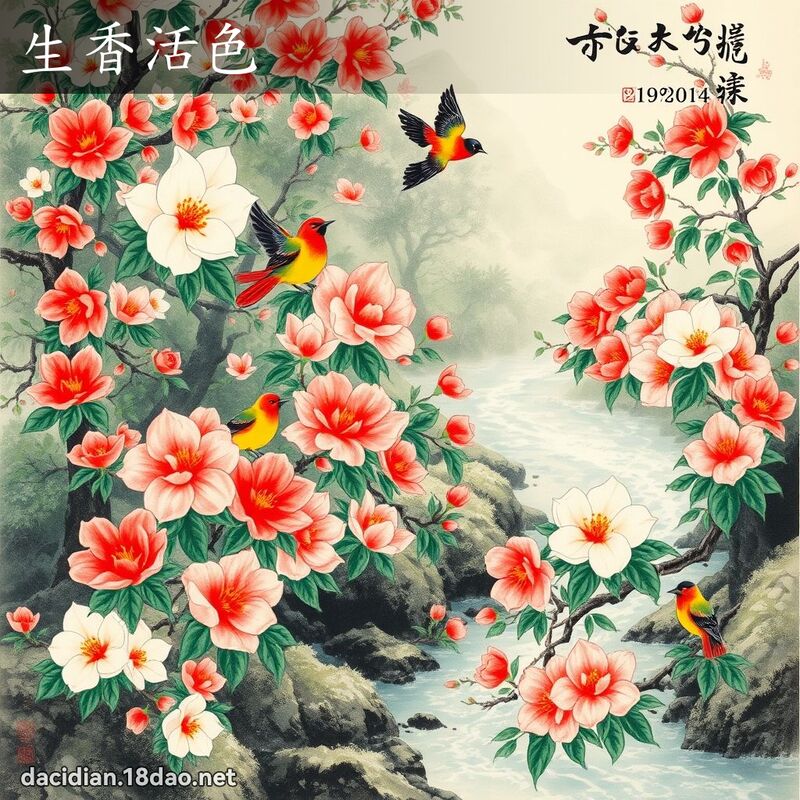 生香活色 配图