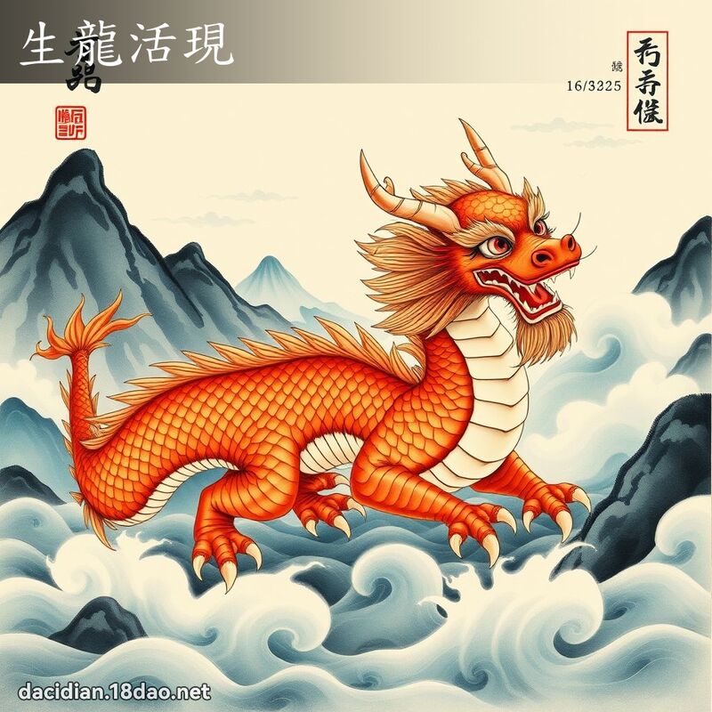 生龍活現 配图
