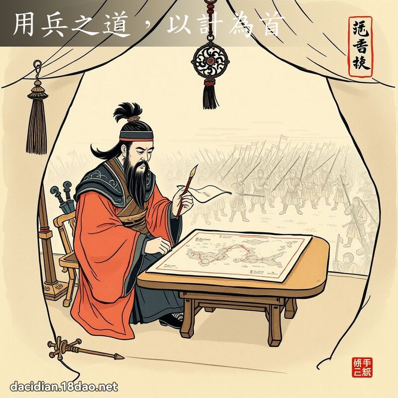 用兵之道,以計為首 配图