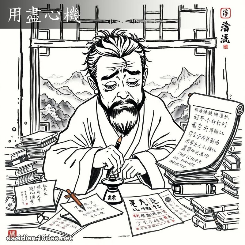 用盡心機 配图
