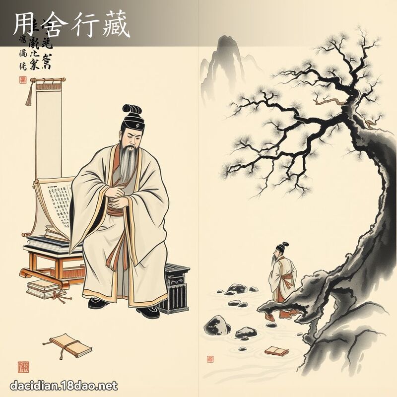 用舍行藏 配图