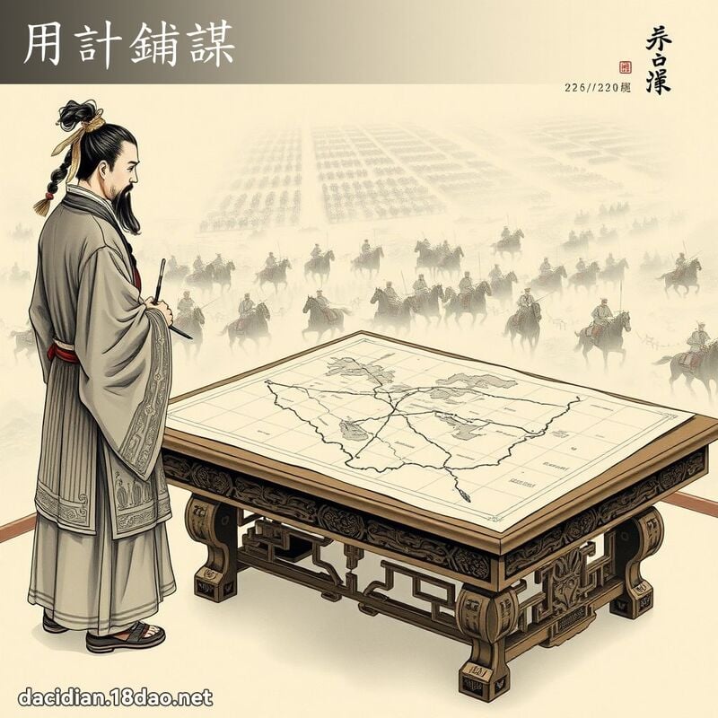 用計鋪謀 配图