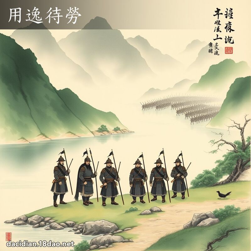用逸待勞 配图