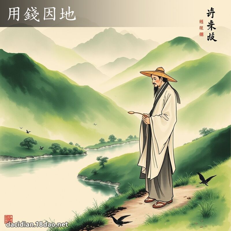 用錢因地 配图