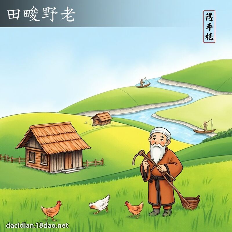 田畯野老 配图