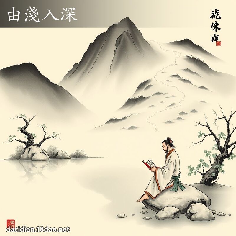 由淺入深 配图