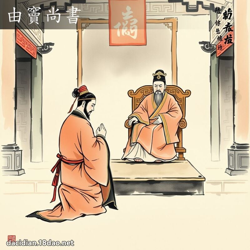 由竇尚書 配图