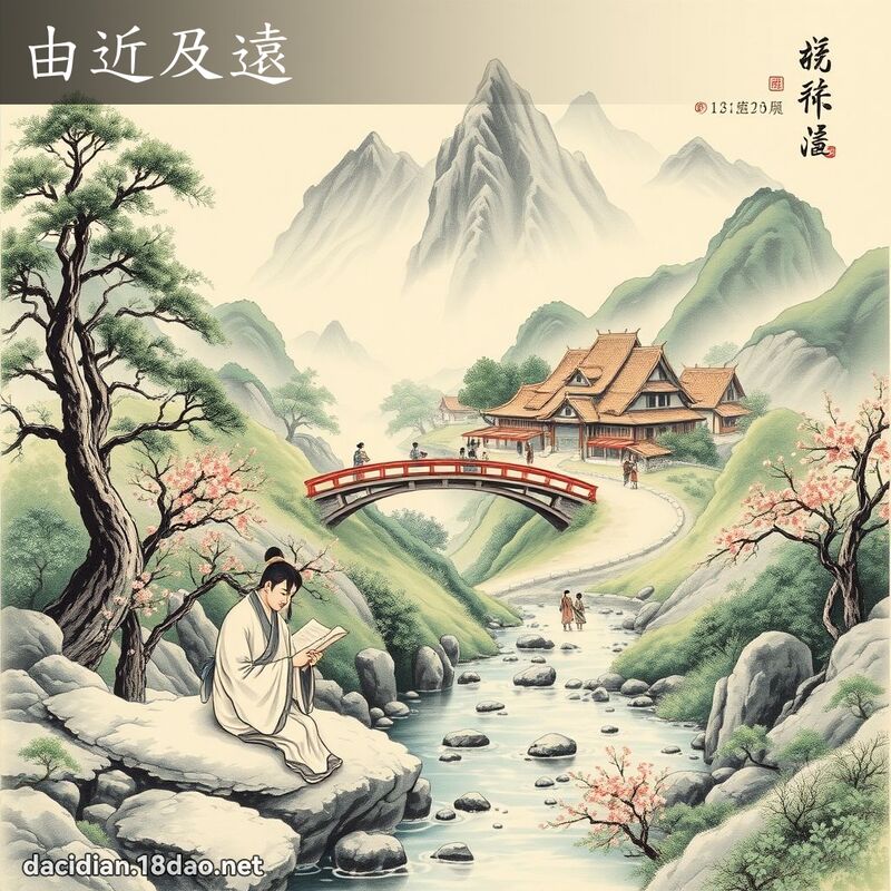 由近及遠 配图