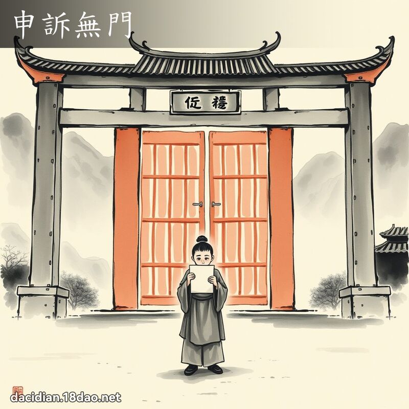 申訴無門 配图