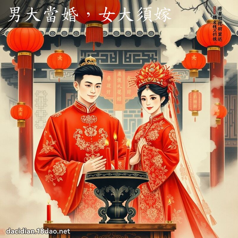 男大當婚,女大須嫁 配图