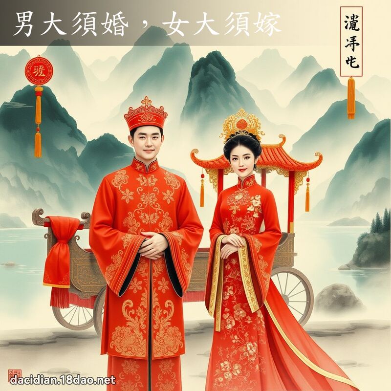男大須婚,女大須嫁 配图