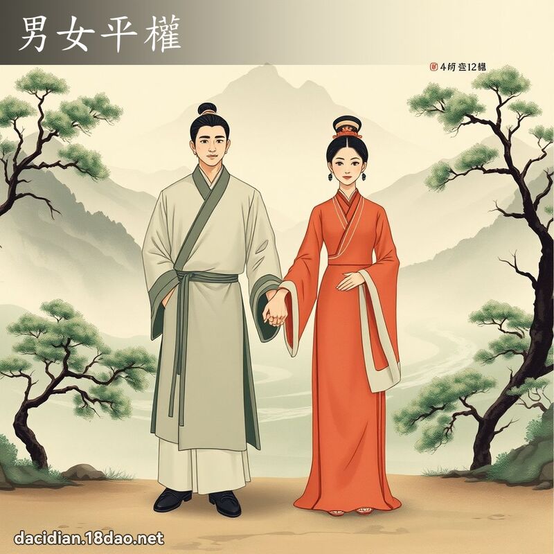 男女平權 配图