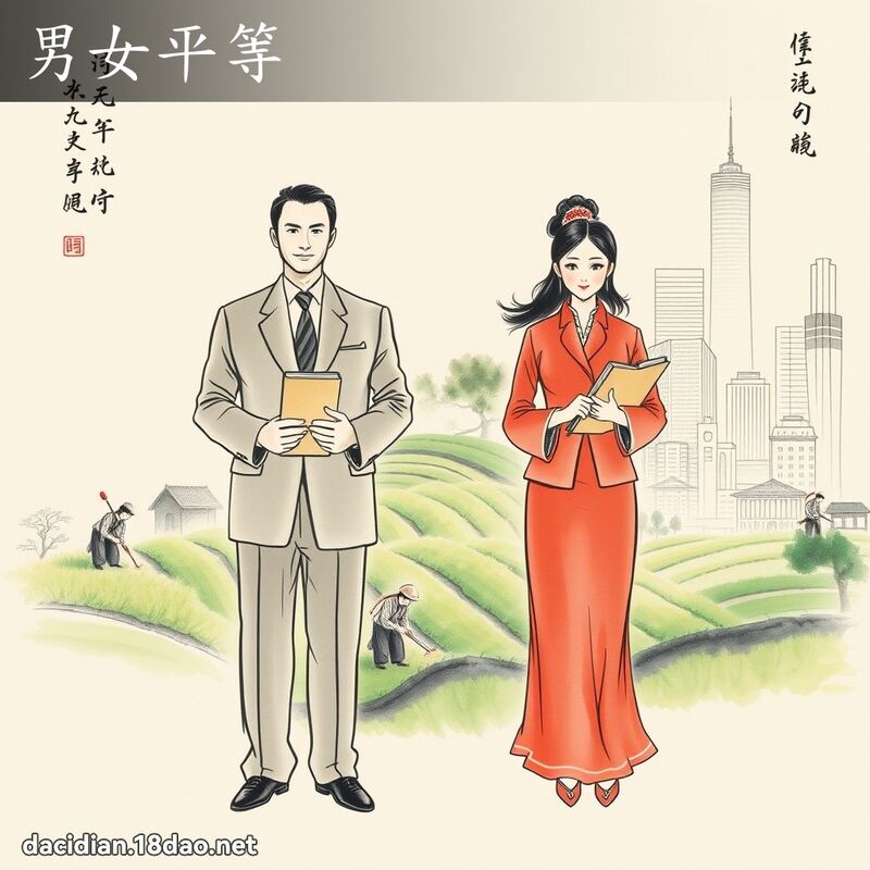 男女平等 配图