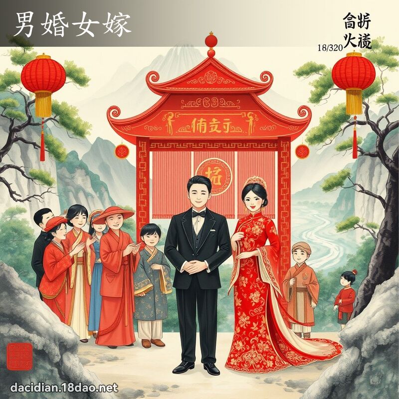男婚女嫁 配图