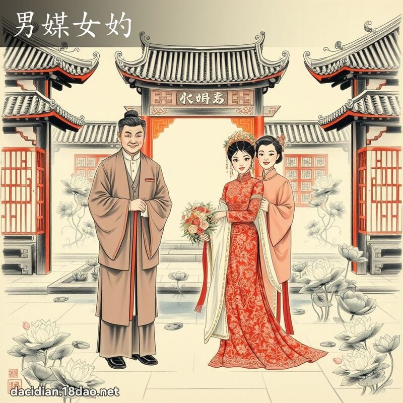 男媒女妁 配图