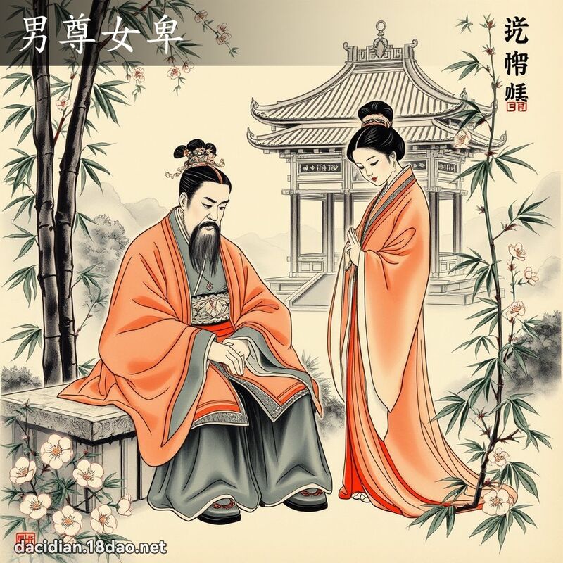 男尊女卑 配图