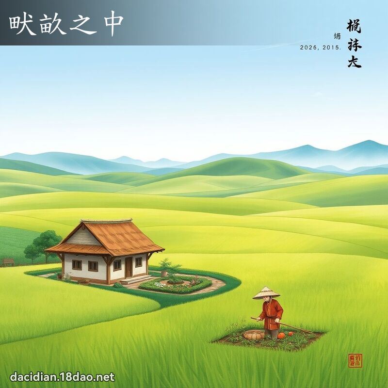 畎畝之中 配图