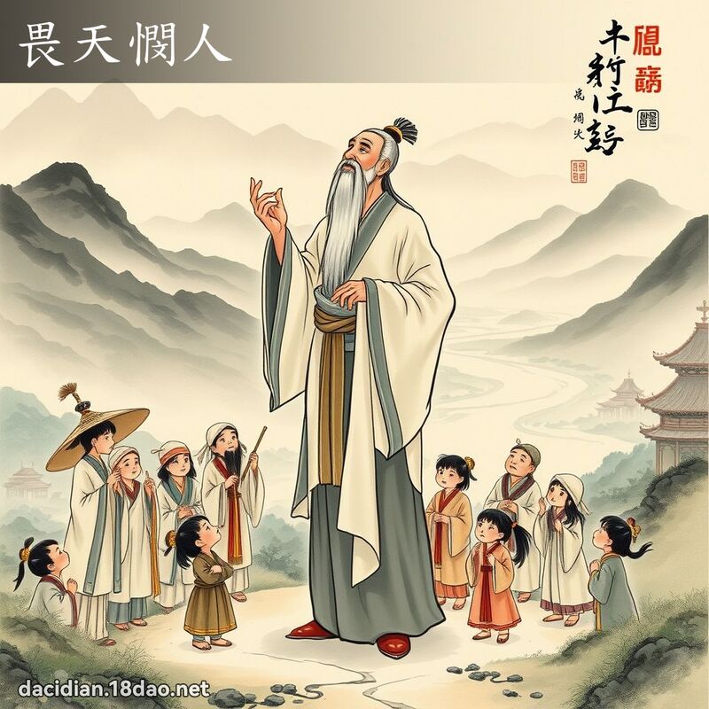 畏天憫人 配图