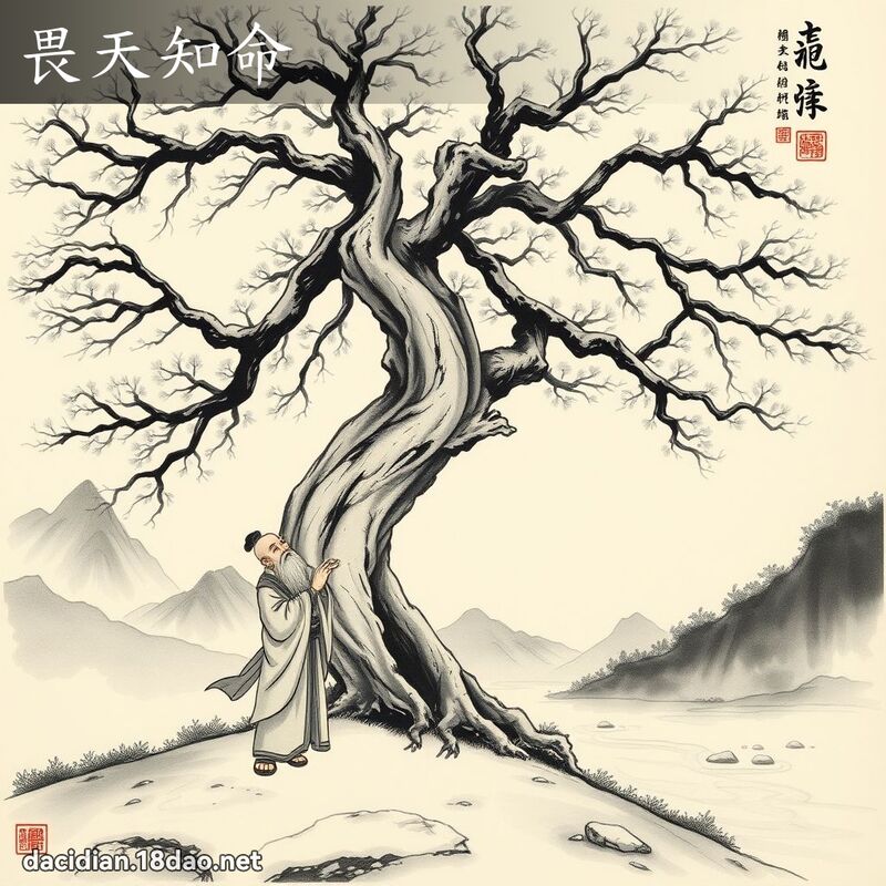 畏天知命 配图