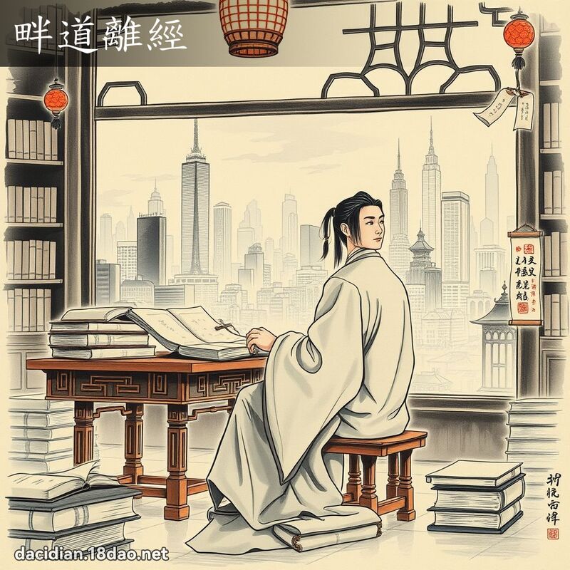 畔道離經 配图