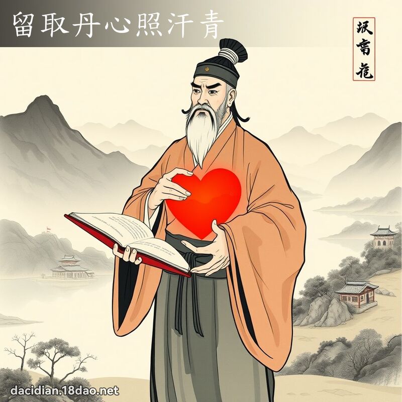 留取丹心照汗青 配图