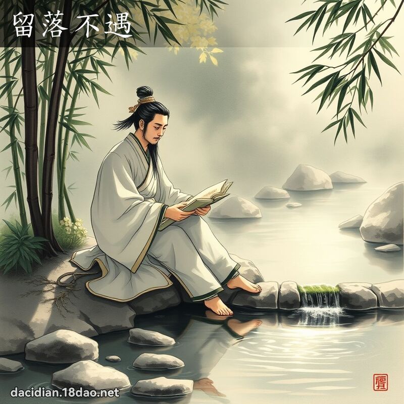 留落不遇 配图