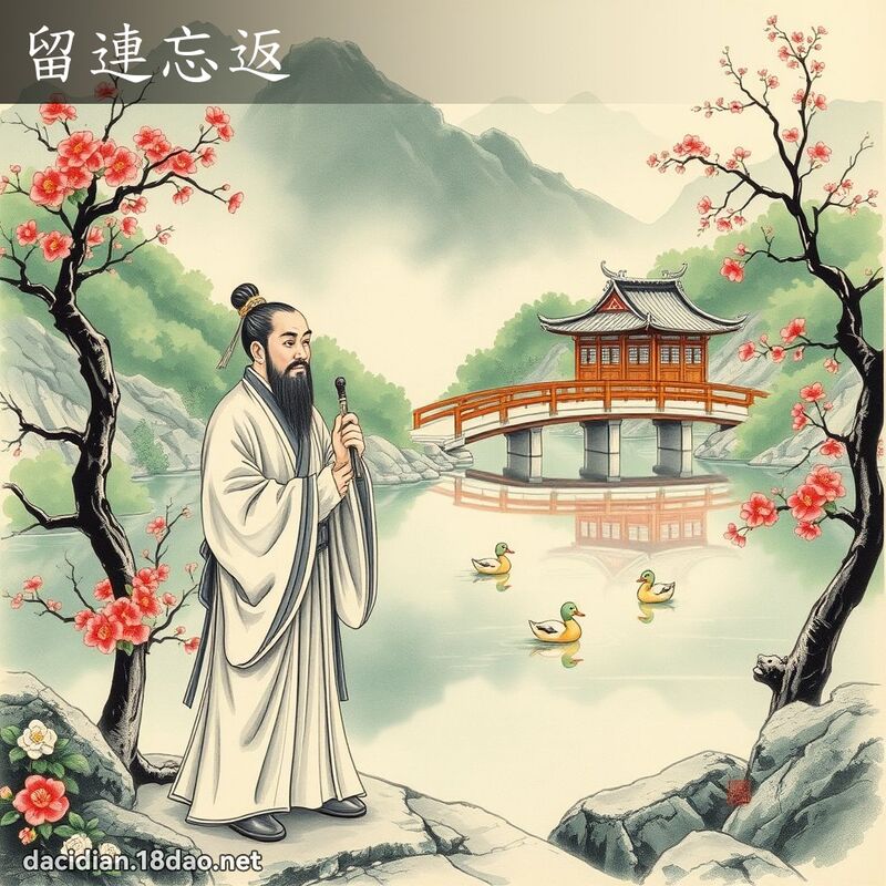 留連忘返 配图