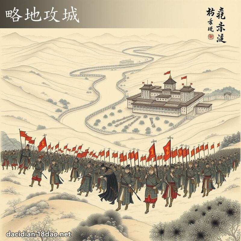 略地攻城 配图