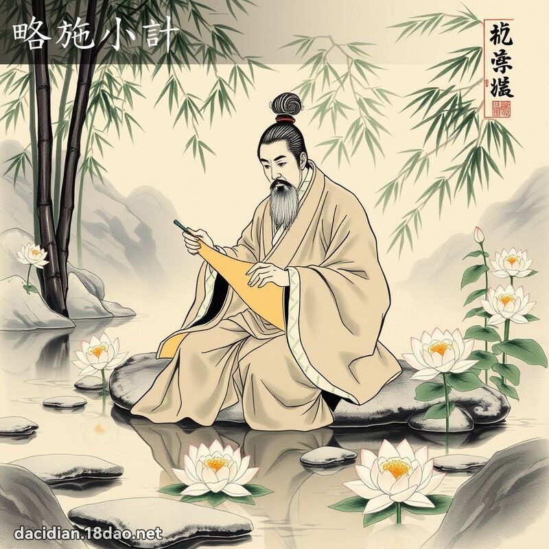 略施小計 配图