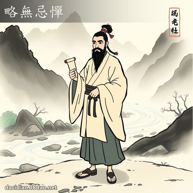 略無忌憚 配图