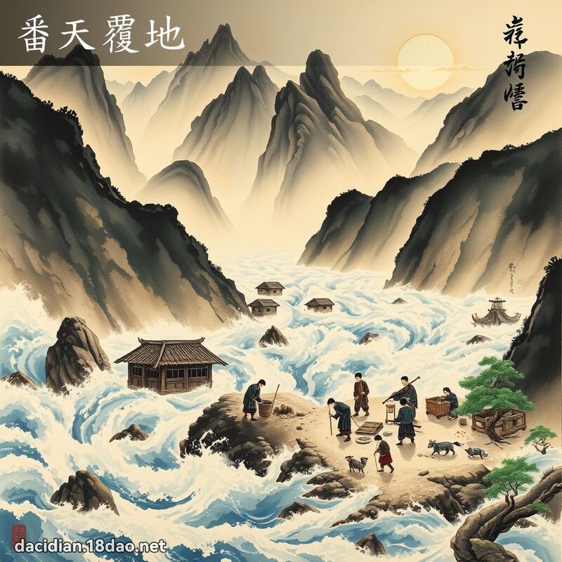番天覆地 配图