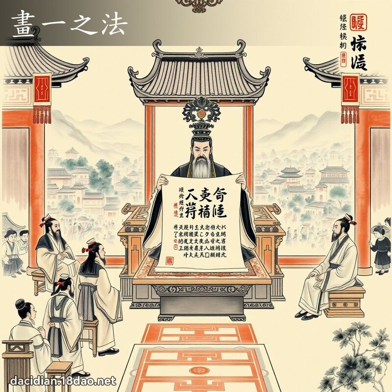 畫一之法 配图