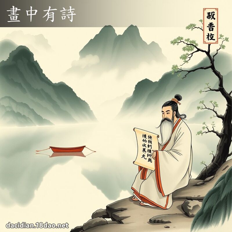 畫中有詩 配图