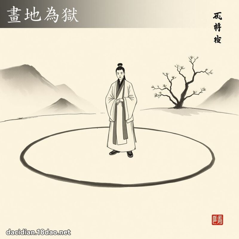 畫地為獄 配图