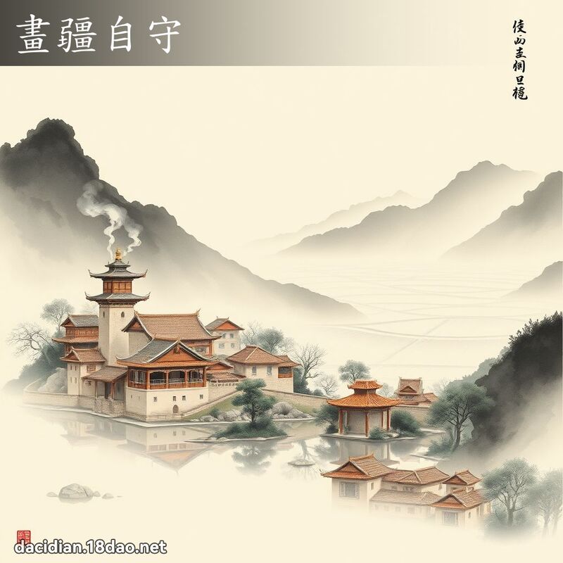 畫疆自守 配图